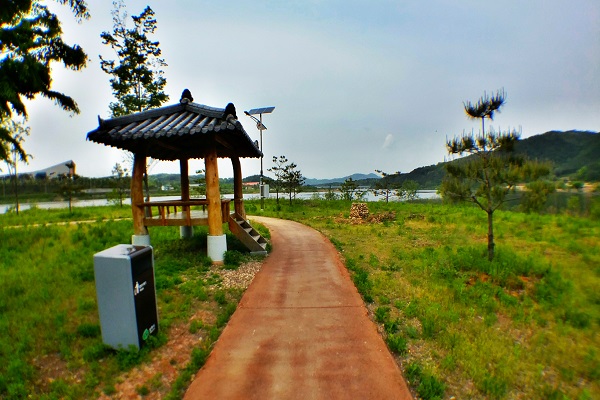 Một khung cảnh yên bình ở Hàn Quốc